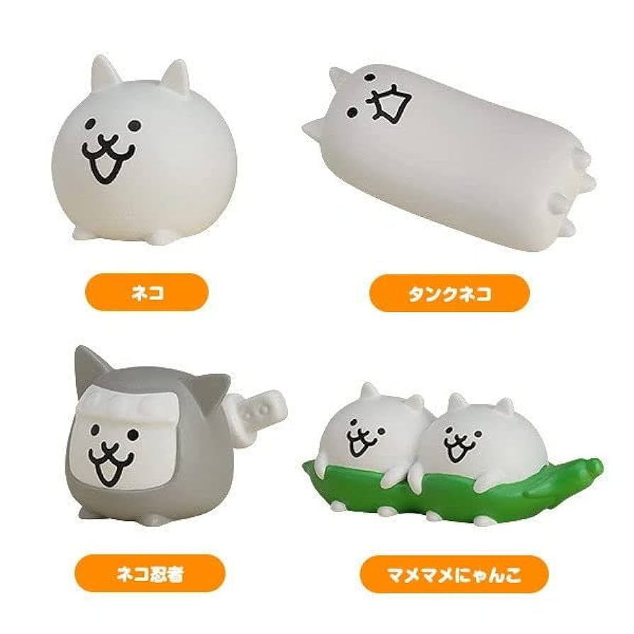 Amazon | にゃんこ大戦争 箸置きマスコット [全4種セット